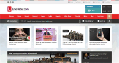Desktop Screenshot of linehaber.com